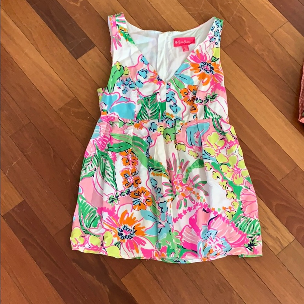 Floral tank top